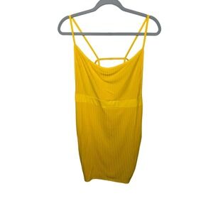 Yellow Strappy‎ Dress
